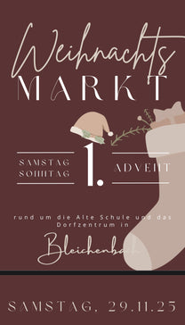 🎄 1. Weihnachtsmarkt in Bleichenbach 🎄