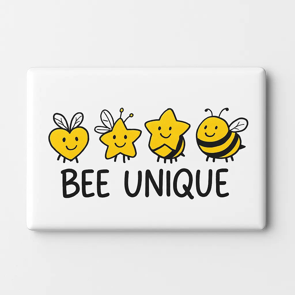„Bee Unique“ - Magnet Kreativio