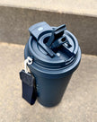 Personalisierter Best Dad | Kaffee Becher mit Name | To-Go Becher mit 2 Trinkfunktionen & Trageschlaufe | 500 ml (Kopie)