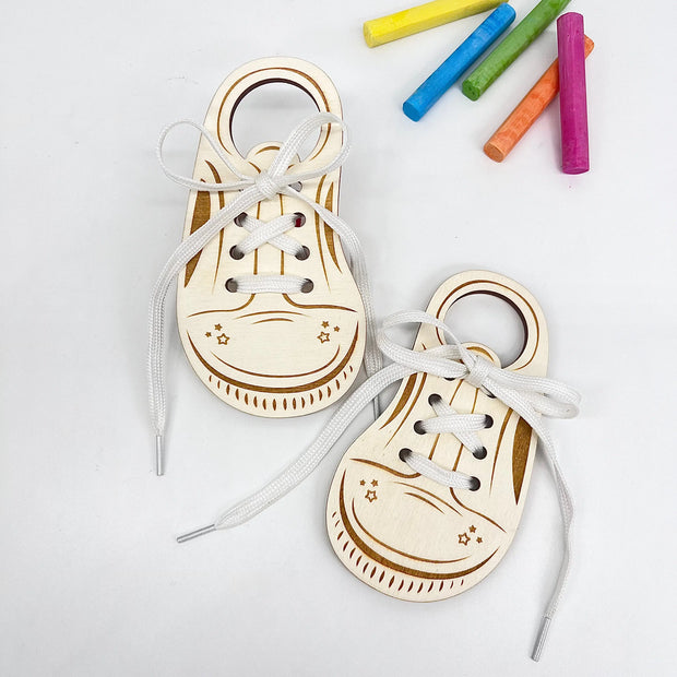 Lernschuh mit Namen - Glow in the dark! Kreativio