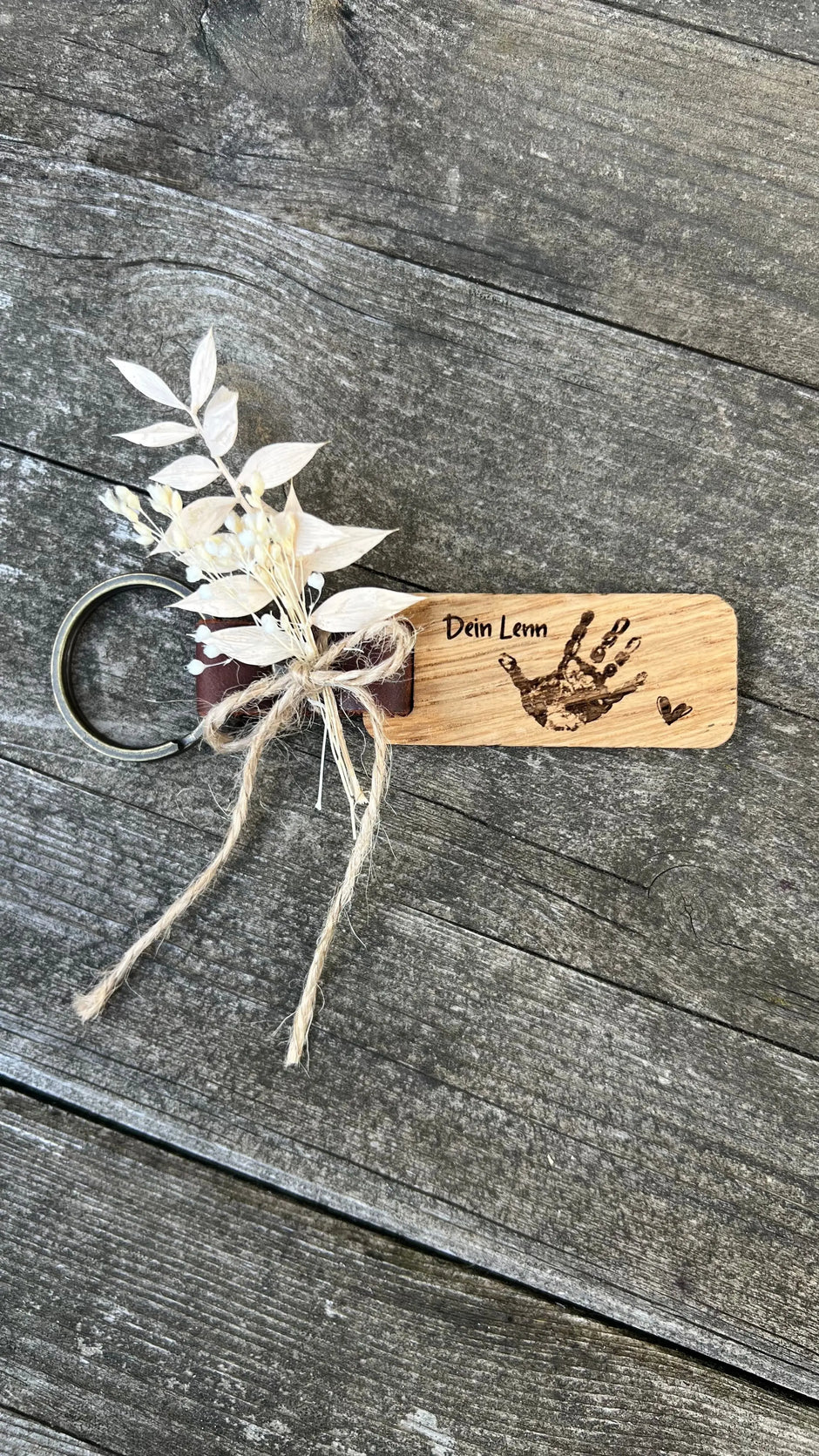 Schlüsselanhänger Lederband - 