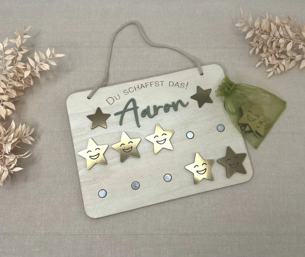 Belohnungstafel "Sternejagd" U3 Kreativio