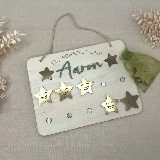 Belohnungstafel "Sternejagd" U3 Kreativio