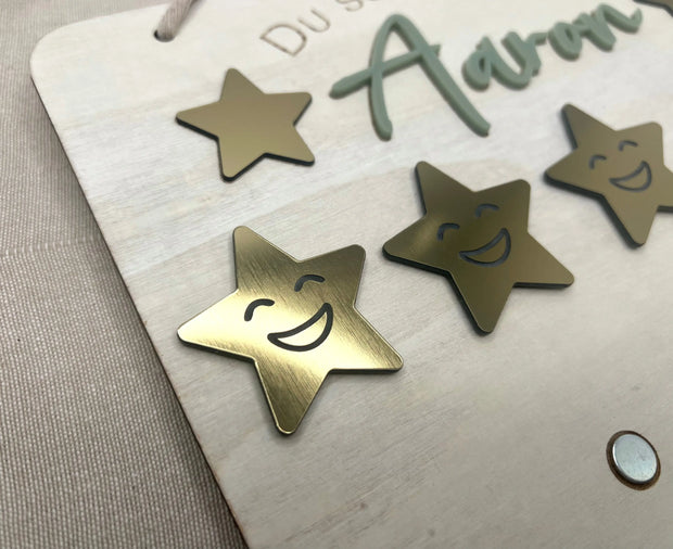 Belohnungstafel "Sternejagd" U3 Kreativio