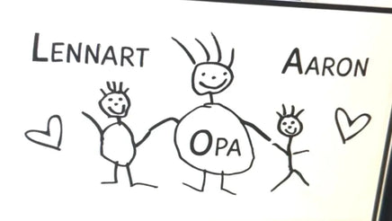 Schlüsselanhänger Lederband - "Dein Gemälde als Gravur" Kreativio