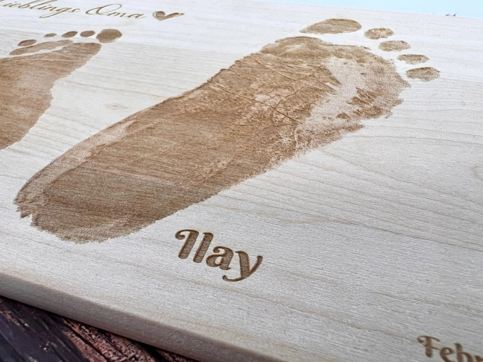 Frühstücksbrett Design 1 - mit 