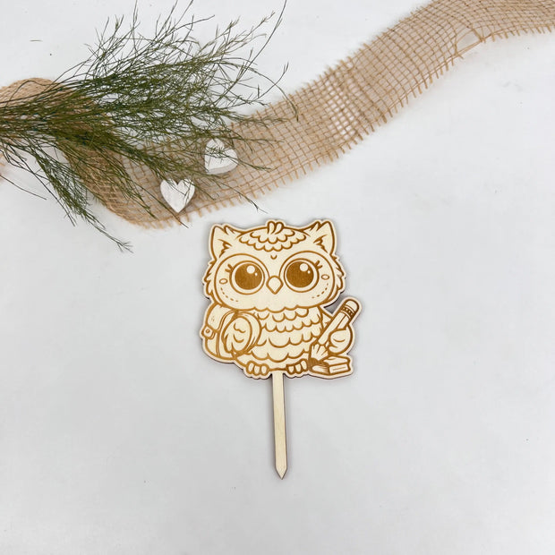 Tortenstecker SET - Schuleule Kreativio