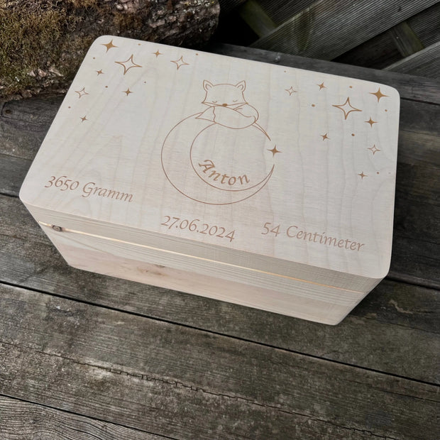 Erinnerungskiste "Schlafender Fuchs" Kreativio