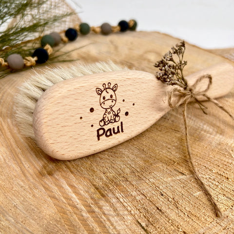 Baby- und Kleinkindbürste "Giraffe" Kreativio