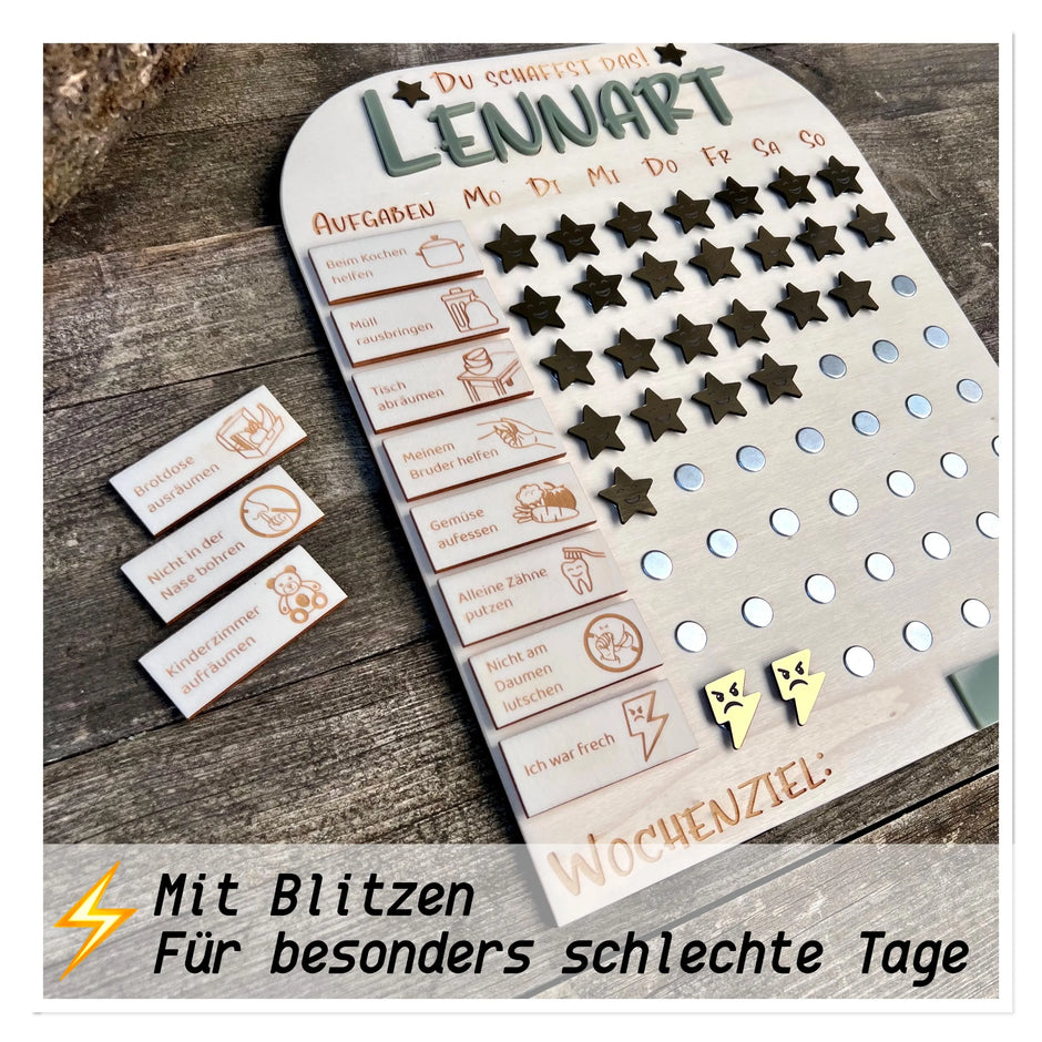 Belohnungstafel "Sternejagd" XXL Kreativio