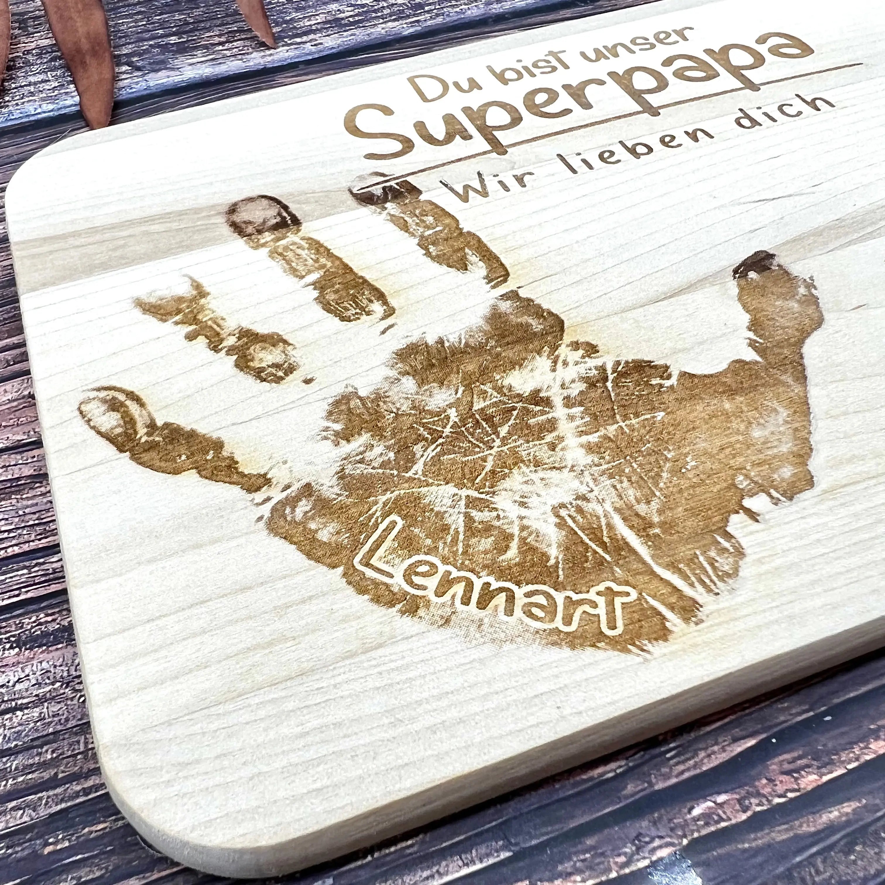 Frühstücksbrett Design 2 - mit 