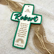 Taufkreuz mit individueller Gravur  – personalisiert mit Name, Datum & Bibelvers Kreativio