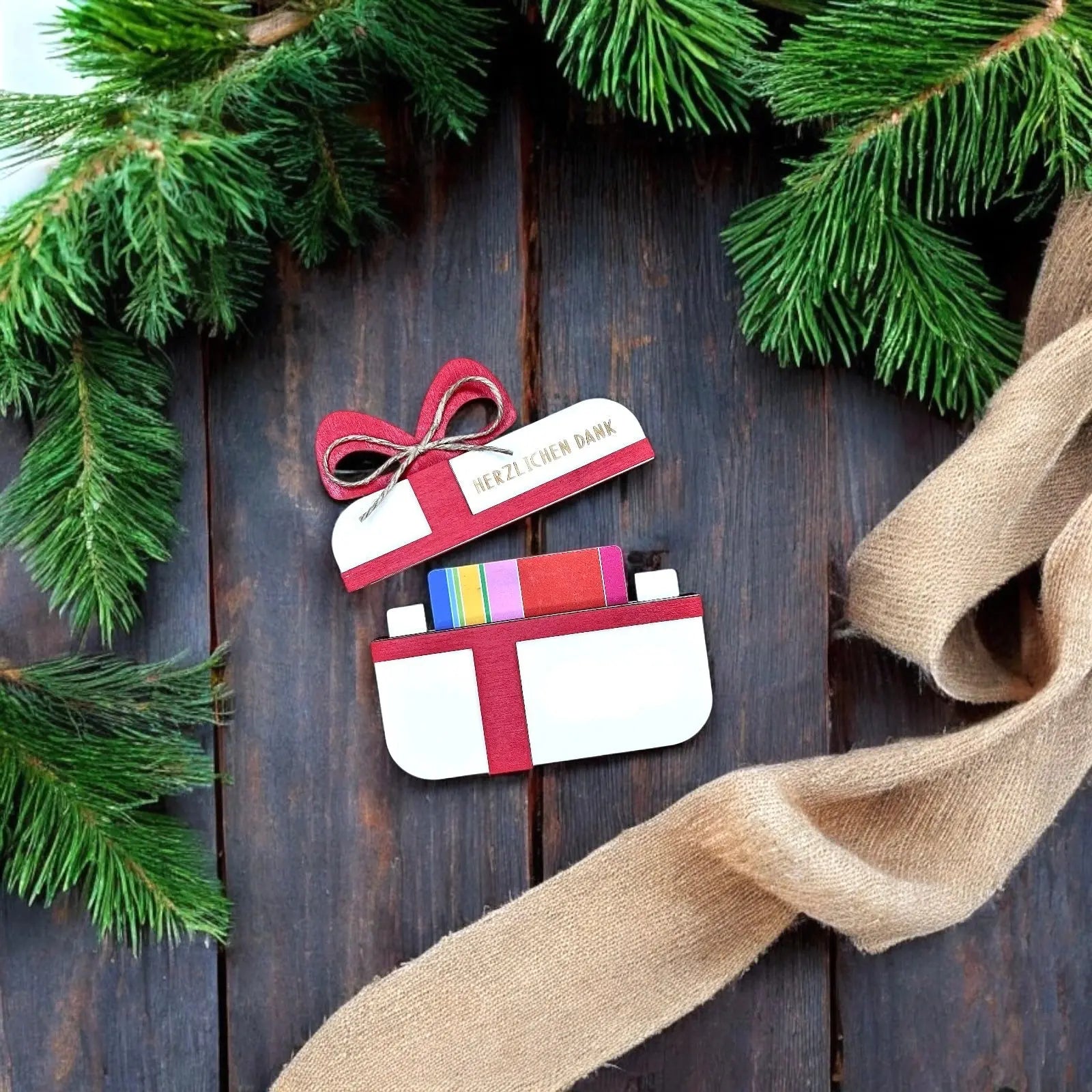 Gutscheinbox für Gutscheinkarten - Standard Kreativio