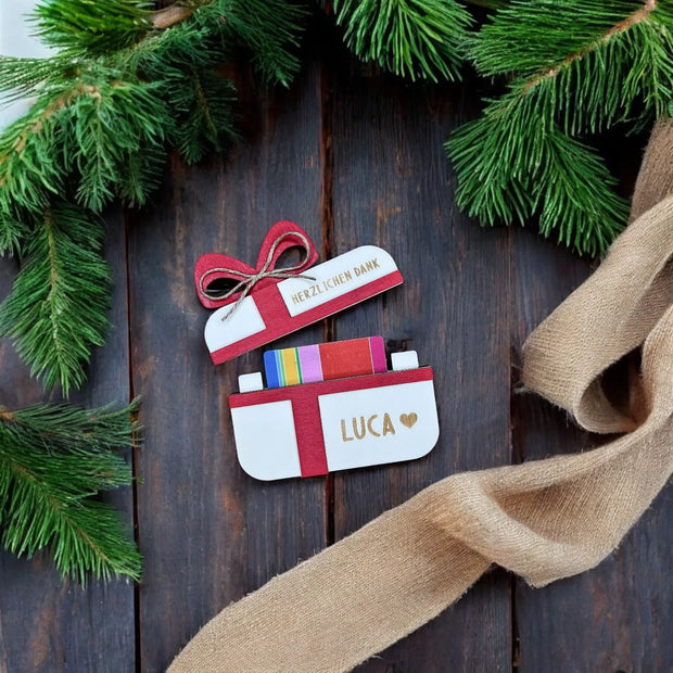 Gutscheinbox für Gutscheinkarten - Personalisiert Kreativio